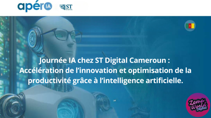 Journée IA chez ST Digital Cameroun Accélération de l’innovation et optimisation de la productivité grâce à l’intelligence artificielle